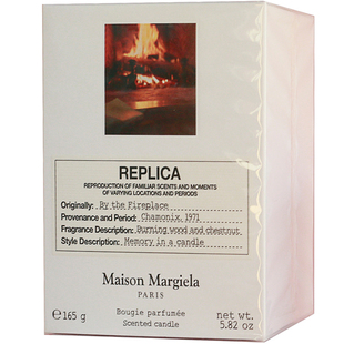 美国正品梅森马丁马吉拉香水同味REPLICA蜡烛台温暖壁炉165g香薰