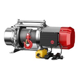 沪工铝壳卷扬机提升机重型380v电动牵引葫芦建筑工地船用起重吊机