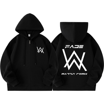 秋冬新款连帽开衫男款卫衣