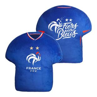 【官方正版】法国国家队丨球衣印号抱枕球迷蓝白柔软沙发靠垫家居