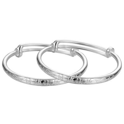 爱贝贝婴儿脚镯儿童手镯大圈口