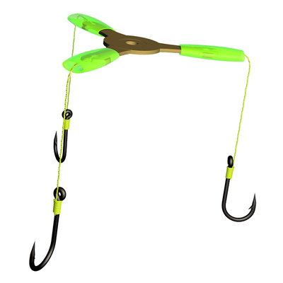 新款鲢鳙钩方块饵钩特大翻板钩