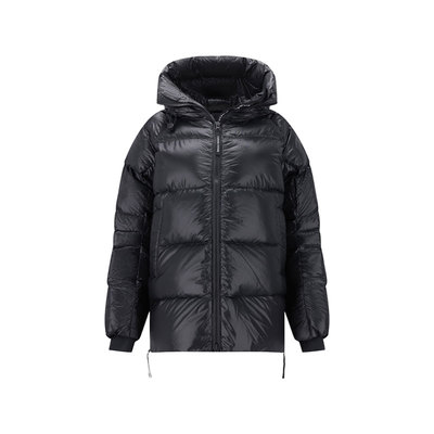 加拿大鹅女士连帽羽绒服