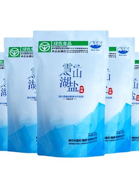 昆仑青海湖盐未加无碘不含抗结剂