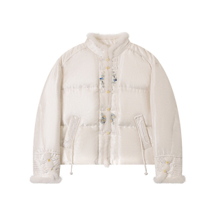 熙薇SIVI『逐光少女』2026新款时尚国风羽绒服H7211