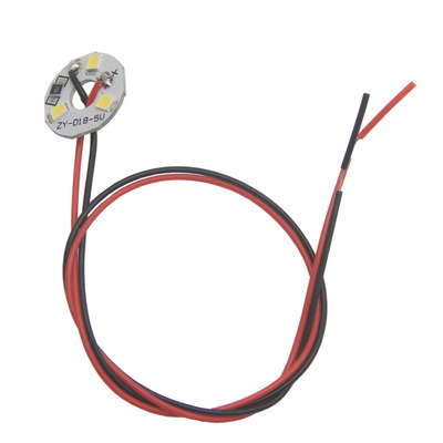 LED低压灯珠迷你18mm5V12V24V高压AC220V贴片1.5WUSB改装灯板光源