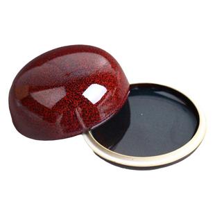 金石印坊 天目红高盖印泥盒印泥缸 加固防震包装 4个型号