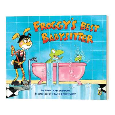 英文原版 Froggy's Best Babysitter 青蛙小吉 英文版 进口英语原版书籍儿童全英语书