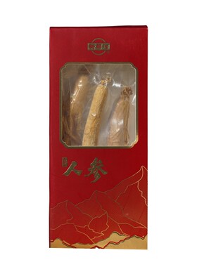 新开河长白山人参生晒参独立包装