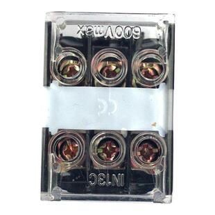 (IN-13BK)(20A 3P)欧式端子接线柱 导轨式接线端子12BK60BK100BK