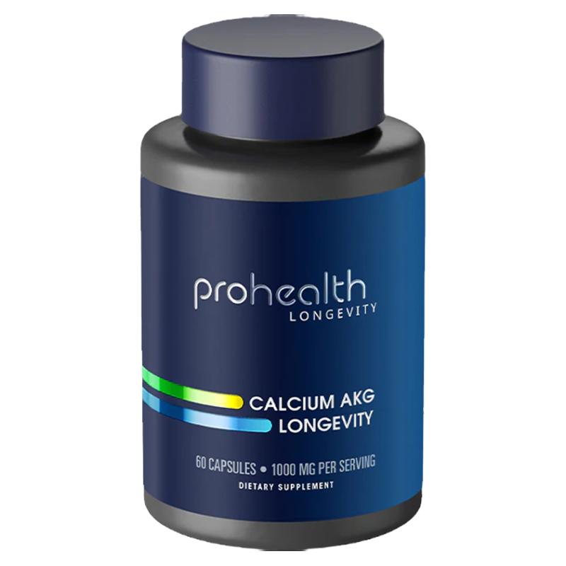 美国Prohealth CALCIUM AKG补充剂 Longevity 成人能量营养补充钙