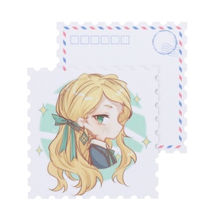 方卡明信片diy定制满天星珠光镭射应援明星动漫创意双面打印异形