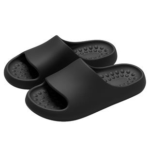防臭拖鞋男款室内家居2025新款浴室洗澡防滑厚底情侣按摩凉拖男式