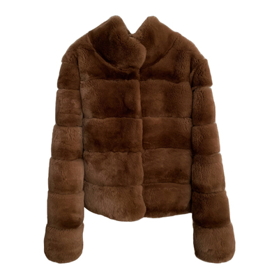 贵奢线/龙猫獭兔毛皮草毛毛外套