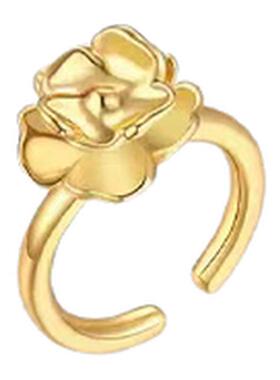 daartemis达弥蔷薇开口戒指女轻奢高级感小众设计精致K金色戒指