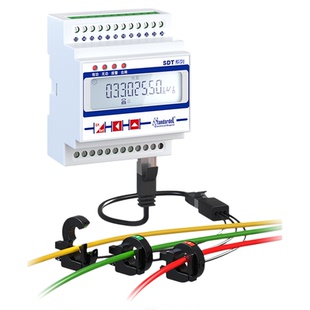 三相多功能智能电表SDT640-SP电流电压功率采集监控单元免拆485