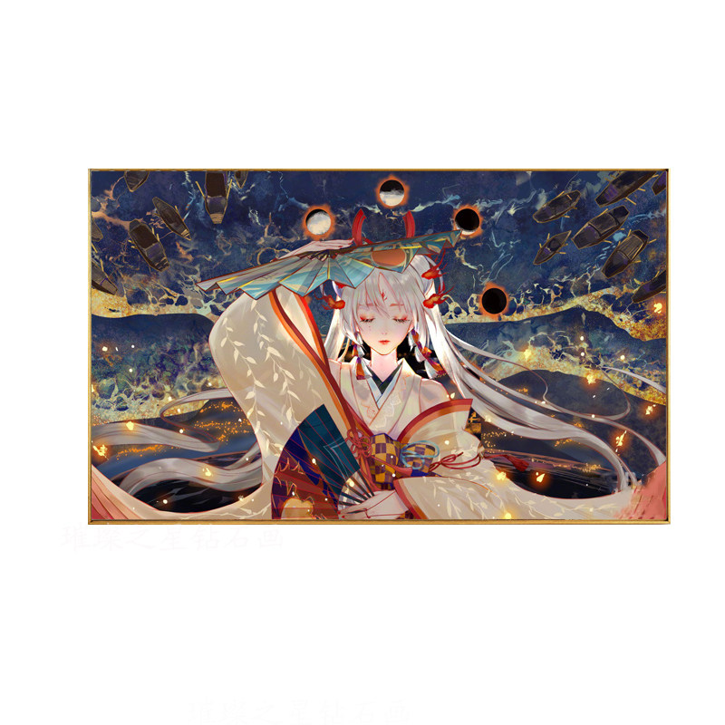 卡通动漫5d钻石画阴阳师不知火