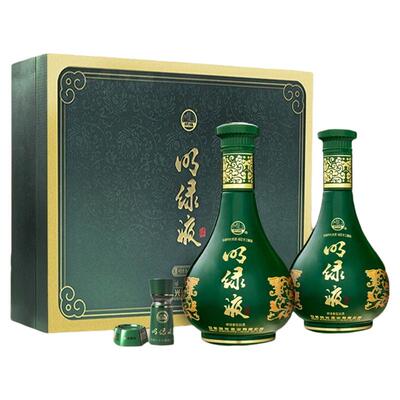 老明光白酒安徽明绿液酒42度礼盒