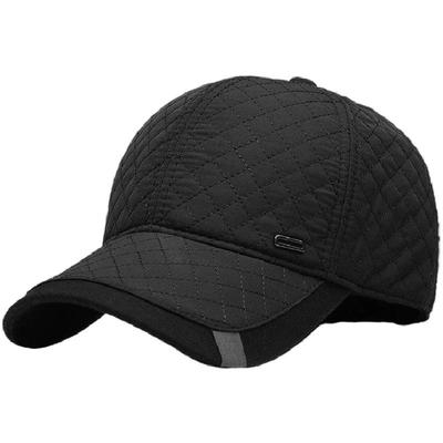 帽子男士冬季加绒保暖加厚棒球帽