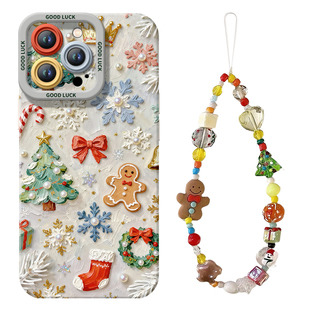 马年吊坠适用oppoReno15手机壳reno14pro新款13姜饼人reno12硅胶11保护7se镜头rone9外壳oppo套8全包0PP0软10