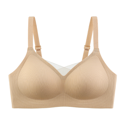 无痕内衣女小胸聚拢收副乳防下垂