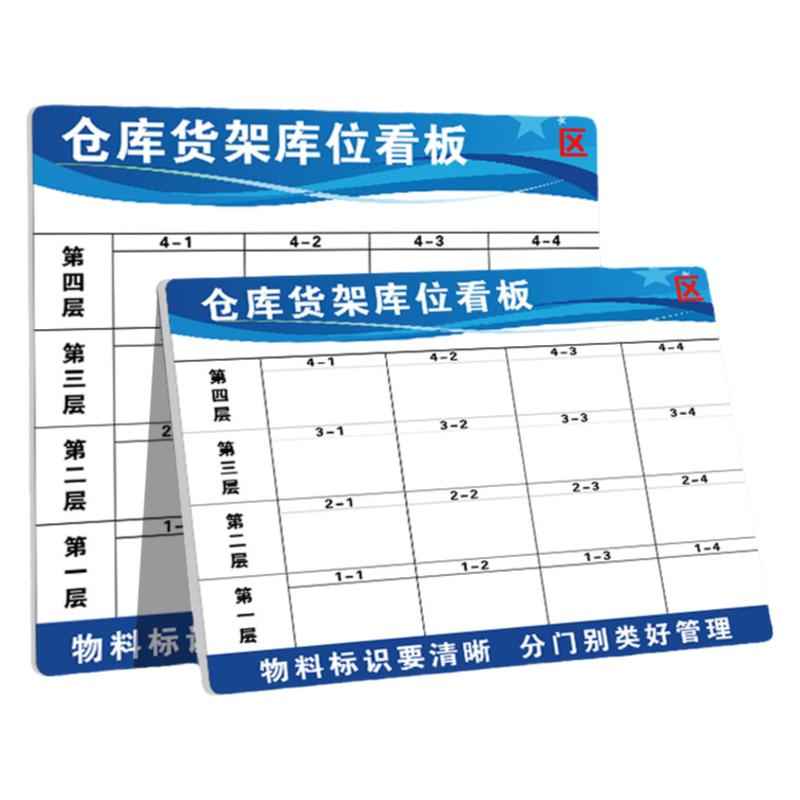 可擦写仓库可擦写仓库货架标识牌