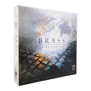 工业革命都市伯明翰BRASS英文桌游卡牌成年休闲聚会多人游戏cards