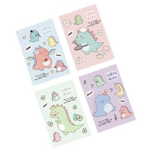 卡通可爱迷你小本子便携随身便签本A7小学生奖励学校奖品口袋记事本单词本旅游打卡盖章日记本笔记本定制LOGO