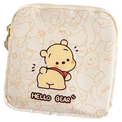 姨妈巾收纳包可爱月事包便携学生用装放卫生巾的小包收纳袋女生包