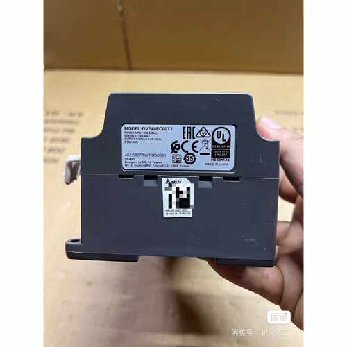 DVP48EC00T3，台达plc，拆机