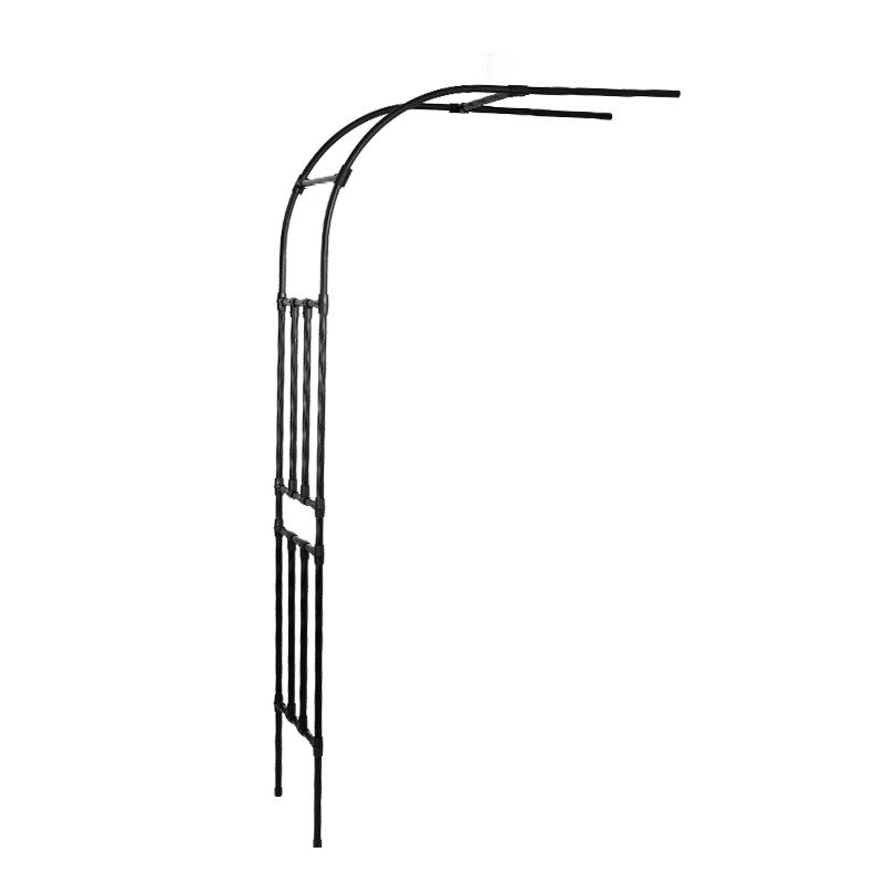 半边拱门花架爬藤架别墅户外庭院拱形不锈钢葡萄月季植物攀爬支架