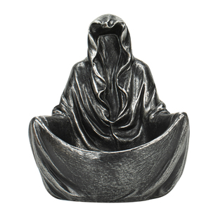 创意烟灰缸高级感趣味神秘黑衣人桌面摆件送男士礼物惊喜实用