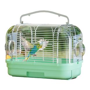 鸟笼鹦鹉外出笼便携外带笼户外鸟笼子玄凤虎皮牡丹外带包专用鸟包