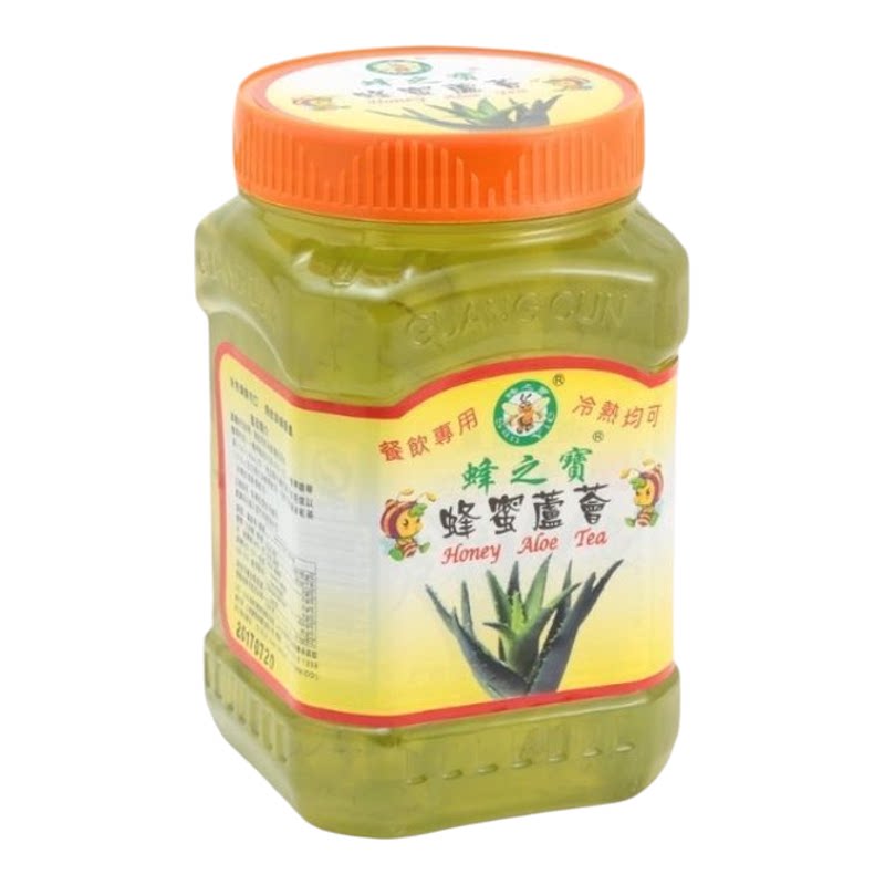 蜂之宝 蜂蜜芦荟茶950克芦荟爽口养颜清热优选蜂蜜味热销传统进口