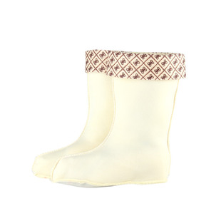冬季保暖雨鞋套女中高筒内胆低筒高帮棉套加绒套水鞋内里内衬袜套