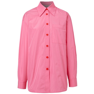 IIIVIVINIKO“意大利进口”多巴胺轻薄塔夫绸衬衫女C330405107A