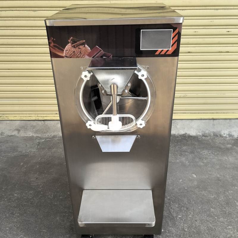 明毅48L硬质冰淇淋机商用意式gelato立式挖球雪糕机球形冰激凌机
