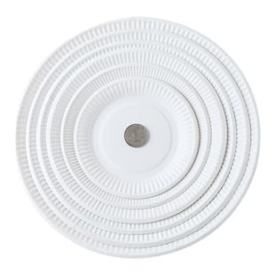 一次性纸盘子手工碟纸碗绘画烧烤diy手工幼儿园蛋糕盘食用餐方盘