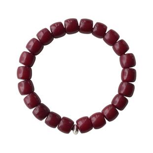 大仙的串儿《朱砂供》菩提手串桶珠绕指柔文玩盘玩手链佛珠本命年