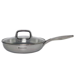 Ammeloo/艾美龙达拉斯系列JC28H2SM复合钢家用牛排煎饼防粘煎炒锅