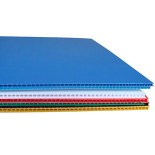 中空板定制任意尺寸周转箱PP塑料隔板万通板围板箱刀卡厂家直销