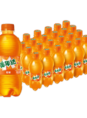 百事可乐美年达橙味汽水沁爽清新