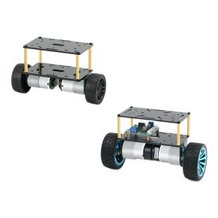 R1系列平衡小车底盘R3两轮车架金属一体成型带编码器电机智能底盘