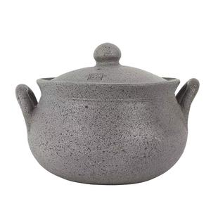 四川雅安荥经黑砂锅炖锅煤气灶专用家用燃气煲汤老式沙锅无釉中式