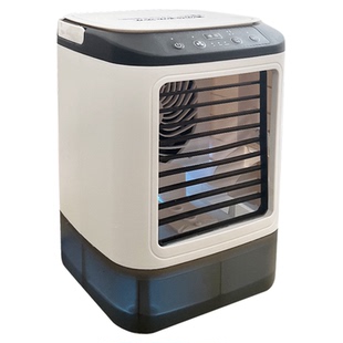 制冷风扇小型加冰块加水冷风机办公室桌面移动小空调加湿喷雾神器