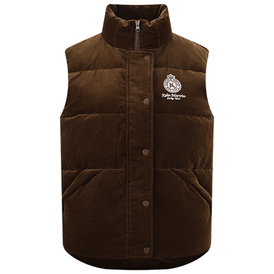 库恩玛维百搭羽绒保暖马甲女冬季