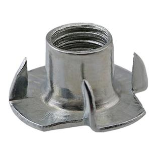 冷镦四爪螺母钉音箱螺帽家具木板镶嵌锁紧外径M5M6M8M10M12四爪钉