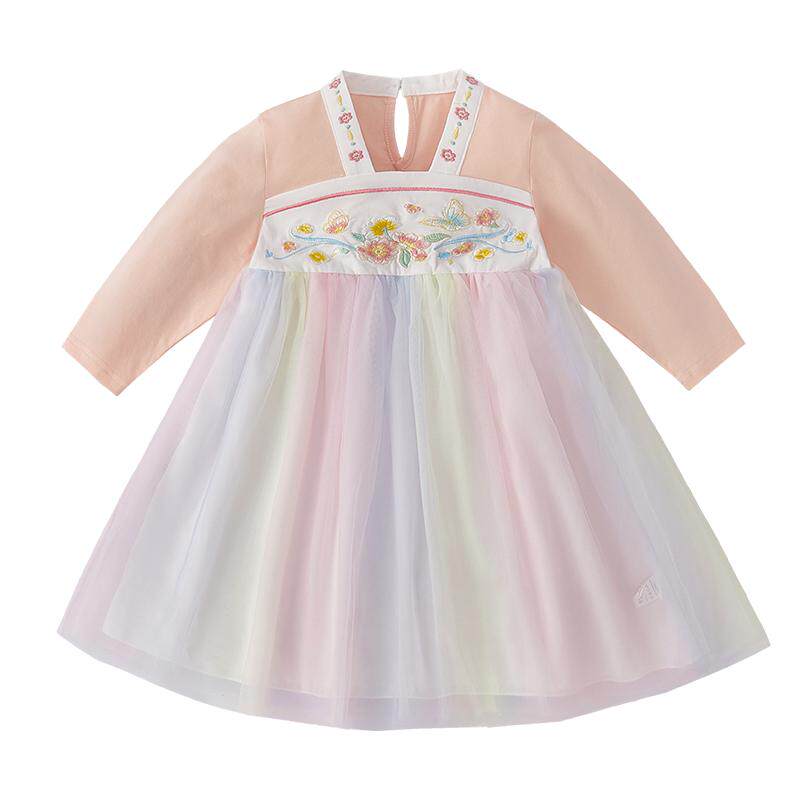 jellybaby女童新款古风汉服