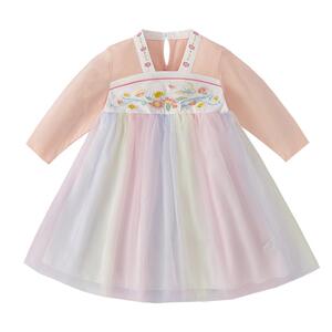 jellybaby女童新款古风汉服