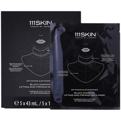 【自播专享】111SKIN黑钻轻熟提拉面颈膜 5*43ml-效期至27年3月